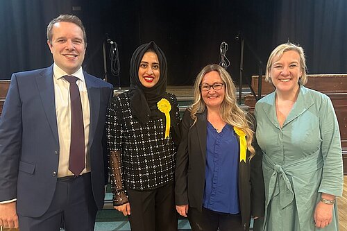 Two new Councillors - and their local Lib Dem MPs