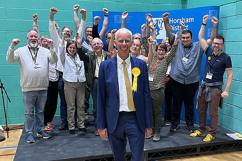 John Milne, Horsham's new MP