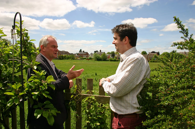 Councillors Jeremy Hilton and Sebastian Field