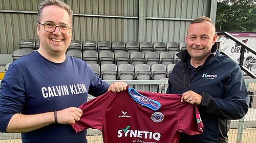 Local firm Synetiq is sponsoring Tuffley Rovers