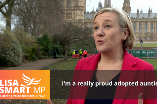 ITV News interviews Lisa Smart MP