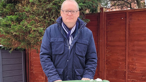 Councillor Declan Wilson is concerned about cuts to the garden waste service by stealth