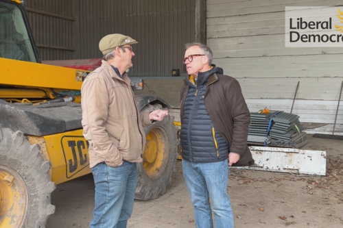 Dominic - fighting for East Hants farmers