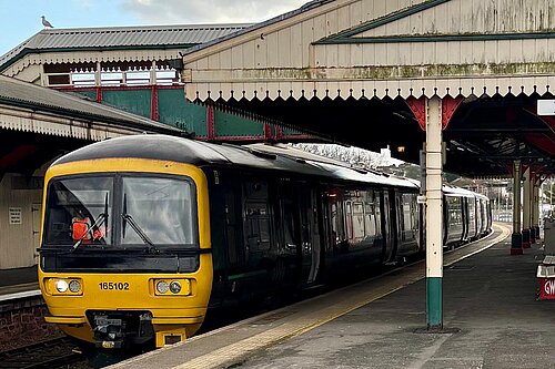 A picture of Paignton Train Station 