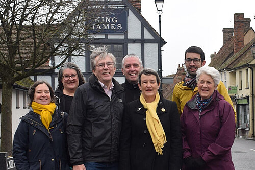 picture of Royston Liberal Democrat team