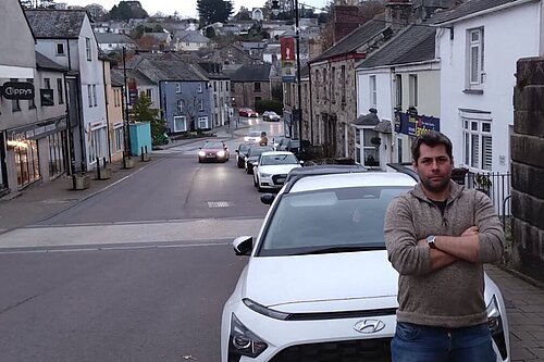 Leigh Frost on Turf St, Bodmin