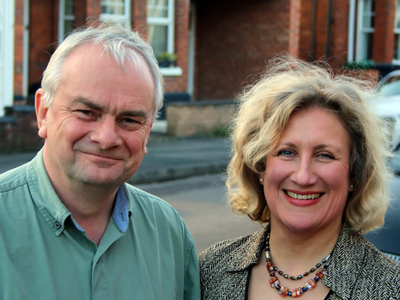 Councillors Jeremy Hilton and Isabel Brazil