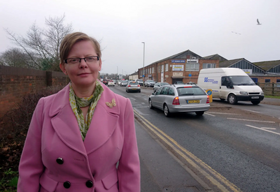 Dr Rebecca Trimnell on Llanthony Road