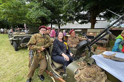 Bella at Southwick D-Day revival