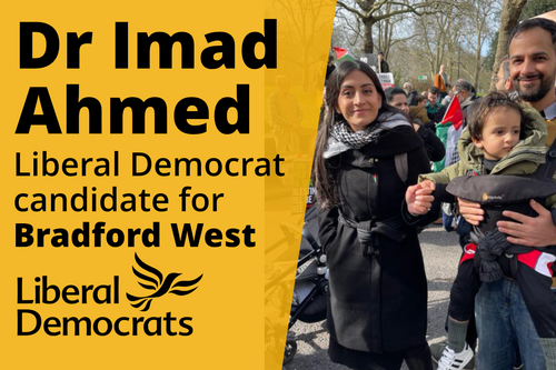 Dr Imad Ahmed for Bradford West