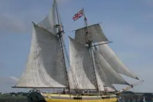 'HMS' Pickle - a replica of the original HMS Pickle