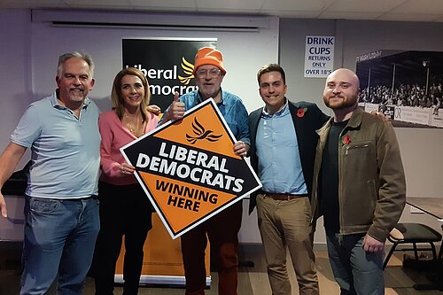 John Sweeney and Lib Dem Councillors