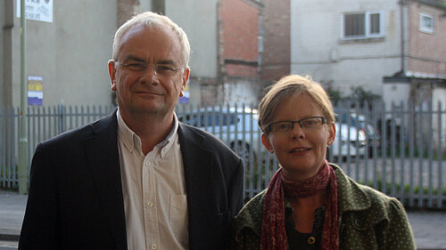 Jeremy Hilton and Rebecca Trimnell are calling for a general election