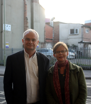 Councillor Jeremy Hilton and Dr Rebecca Trimnell