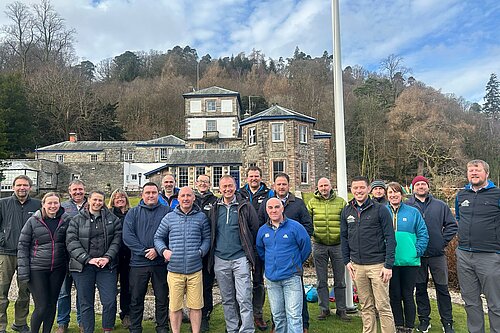 Tim with Patterdale Hall