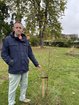 Councillor Ashley Bowkett wants to see improvements to the tree maintenance budgets