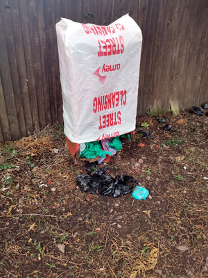 Quedgeley dog poo bin