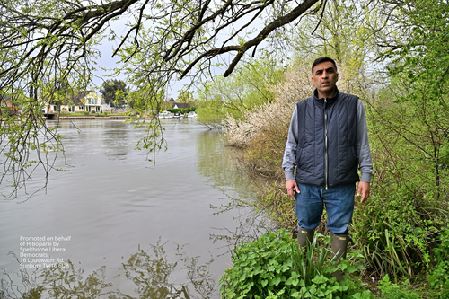 Harry by the River Thames