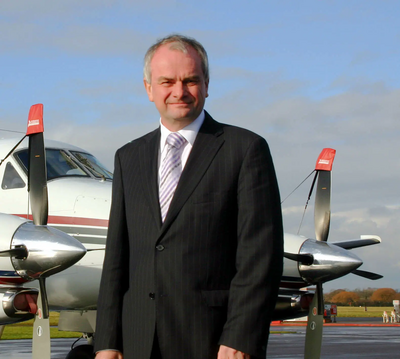 Jeremy Hilton at Gloucestershire Airport