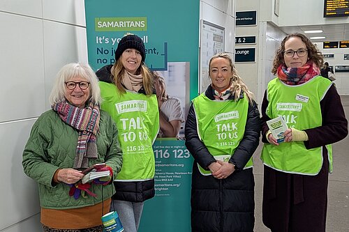 Samaritans at Haywards Heath Station