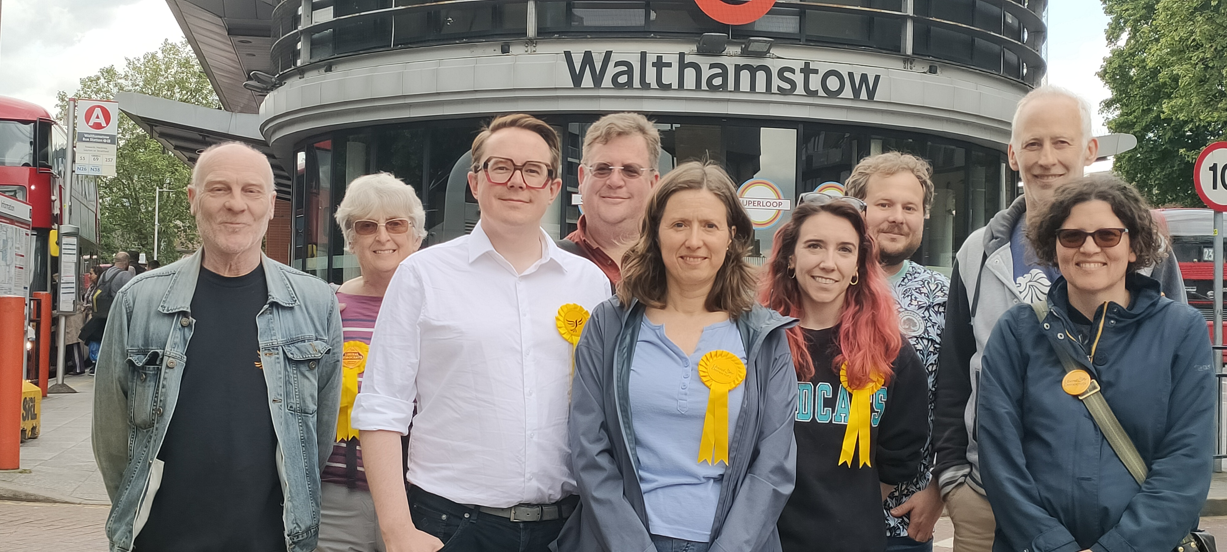 Waltham Forest Liberal Democrat candidates and supporters