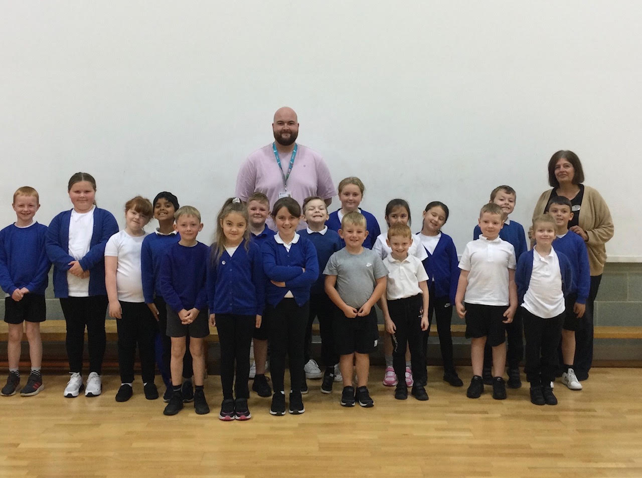 Councillor Sowerby With School Council