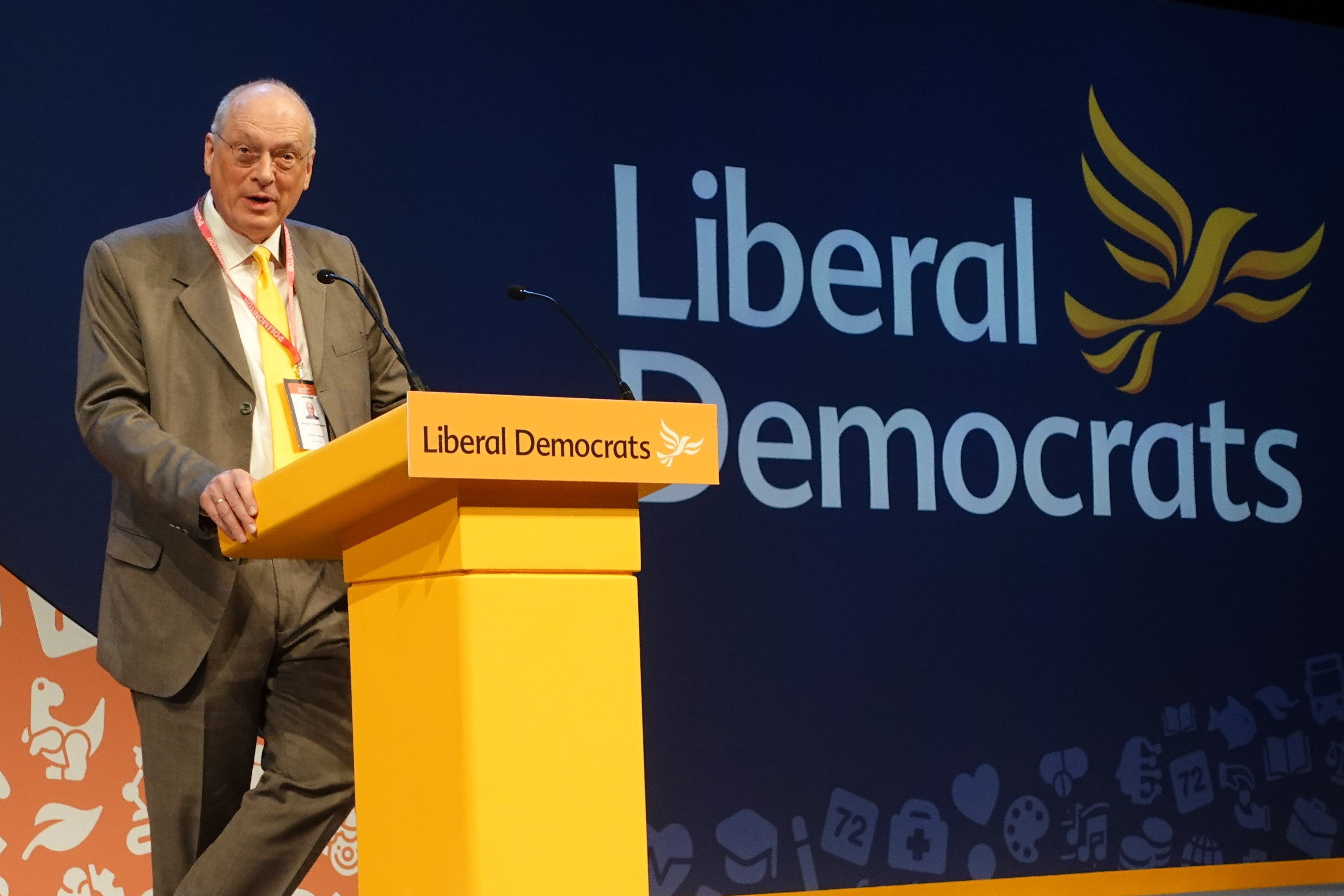 George Cunningham Chair of LibDems Overseas